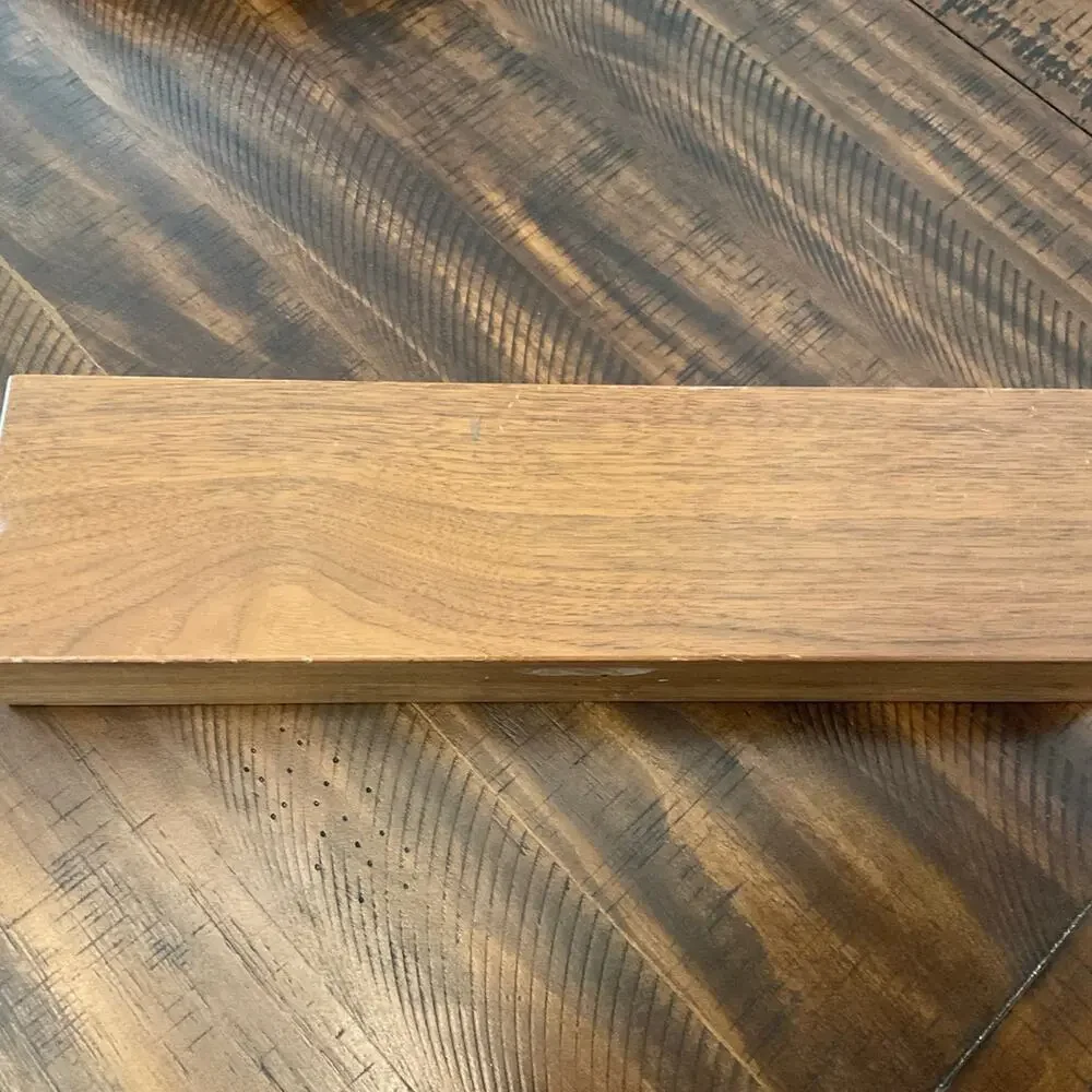 Vintage Gerber Legendary Blades 2‎ piece carving set in a walnut case